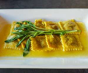 sage and squash ravioli